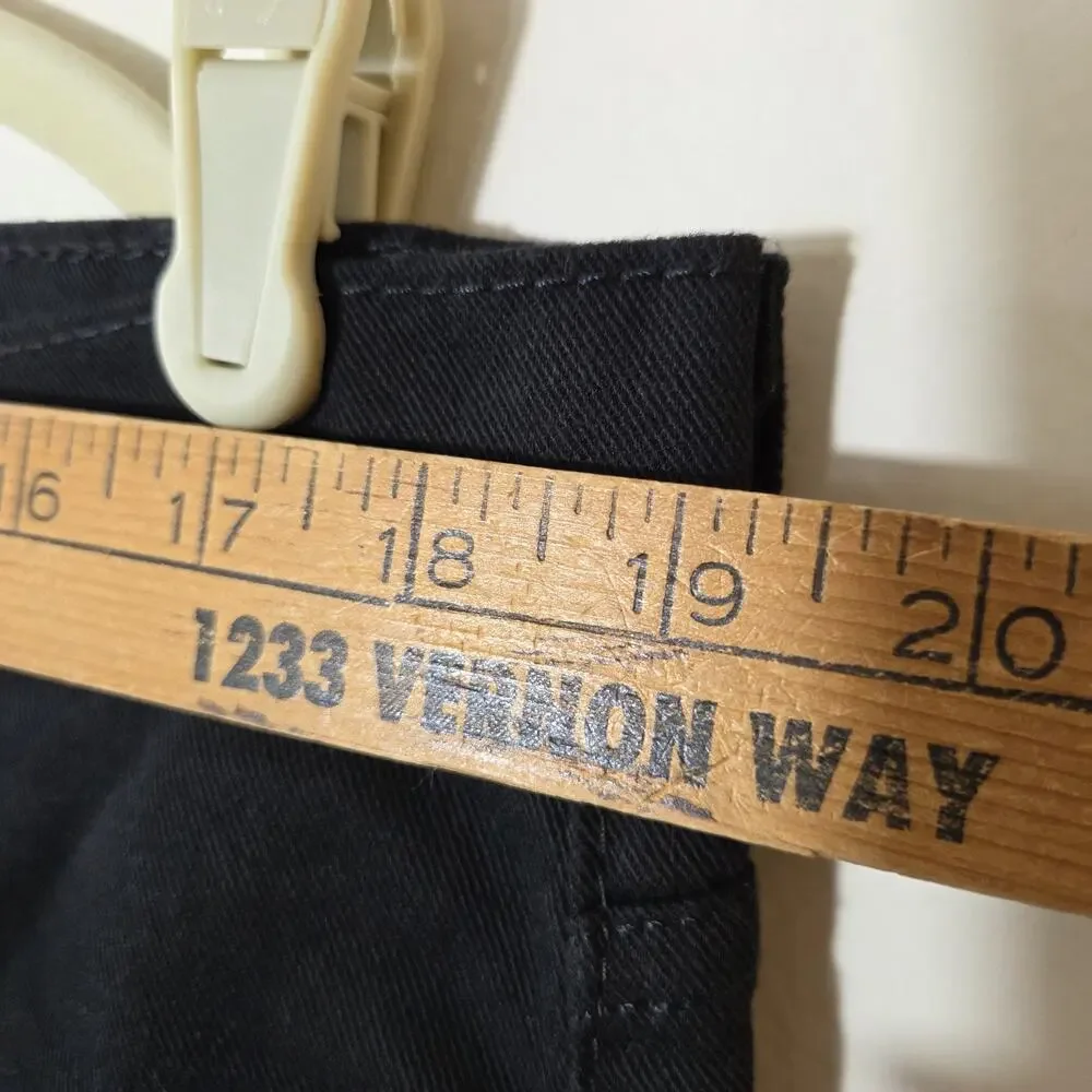 Levi's 513 Men's Jeans Slim Fit Straight Leg Stretch Jet Black Denim W38 L30